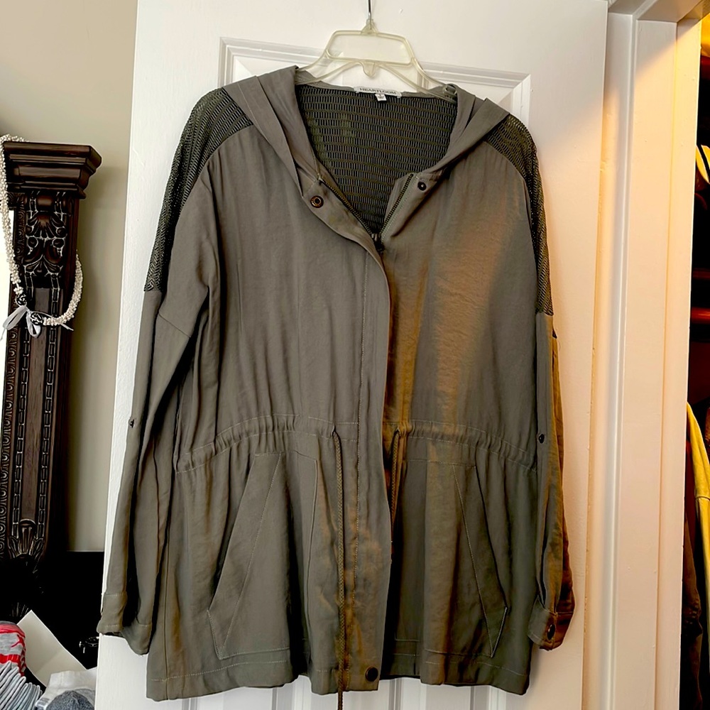 Heartloom Green Utility Light Jacket